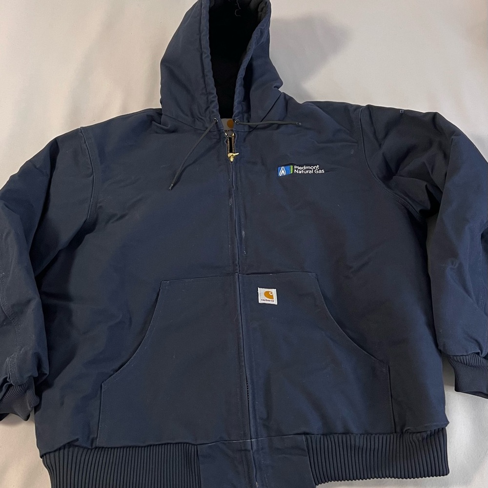 Carhartt Navy‎ Blue Hooded Jacket